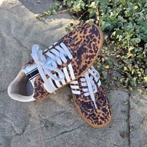 Shu Shop Size 9 Steffie Leopard Print